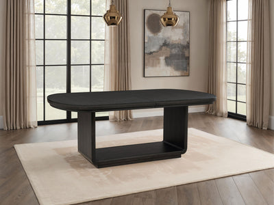 Leandro 6-8 Person Extendable Oval Dining Room Set