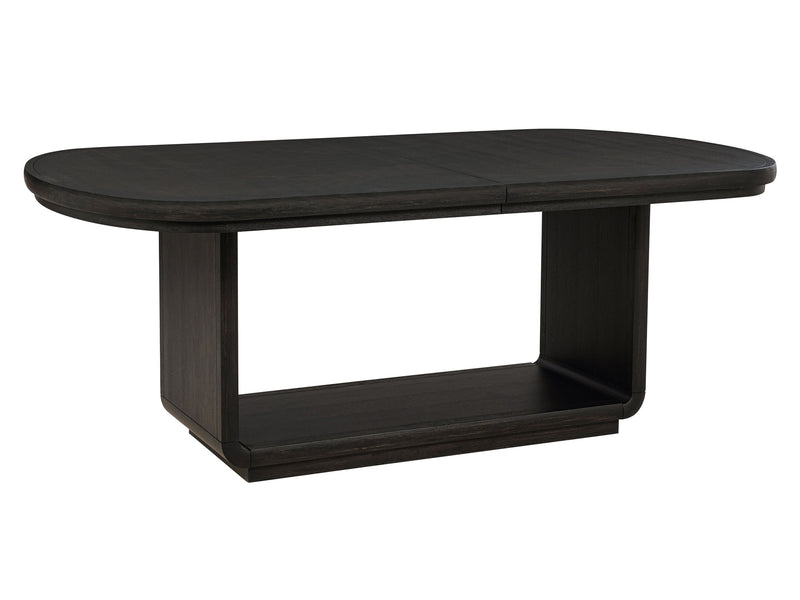 Leandro 6-8 Person Extendable Oval Dining Room Set