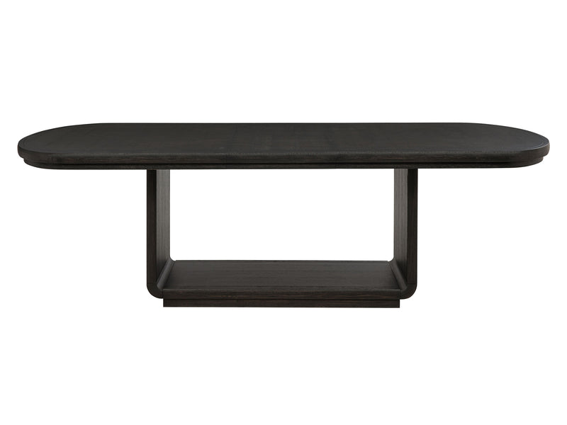 Leandro 6-8 Person Extendable Oval Dining Room Set