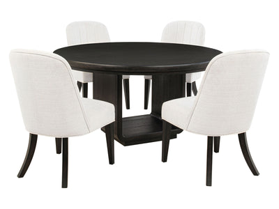 Leandro 4-6 Person Round Dining Room Set