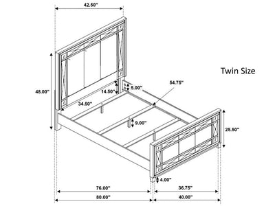 Leighton Kid Platform Bed