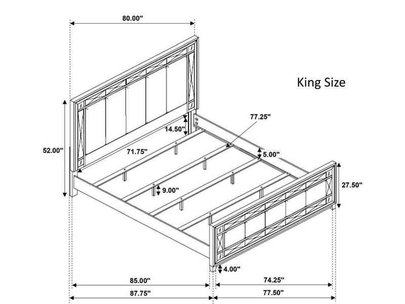 Leighton Platform Bed