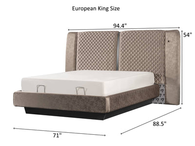 Leon European Storage Bed