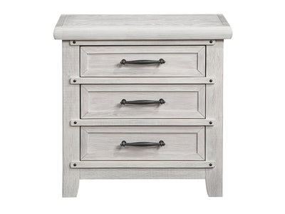 Levi 28" Tall 3 Drawer Nightstand