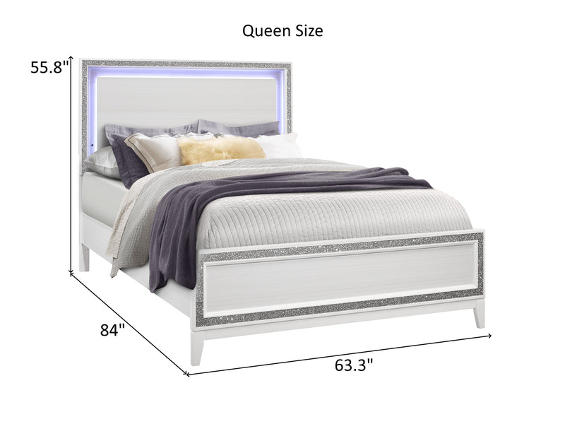 Lily Glo Platform Bed