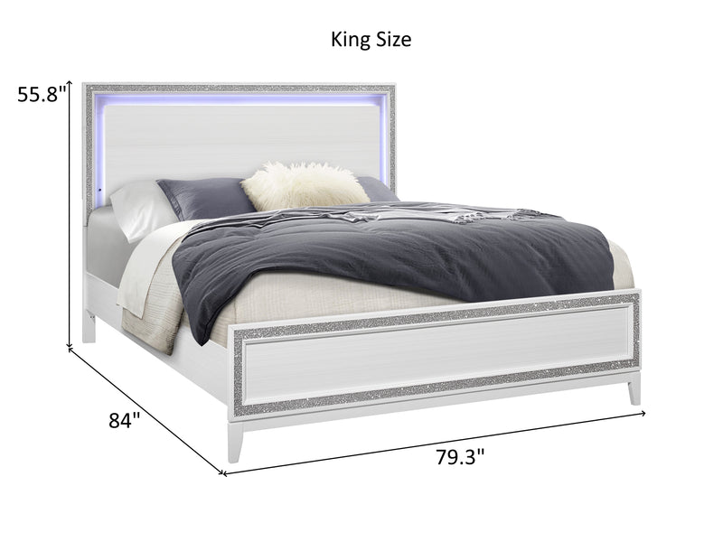 Lily Glo Platform Bed