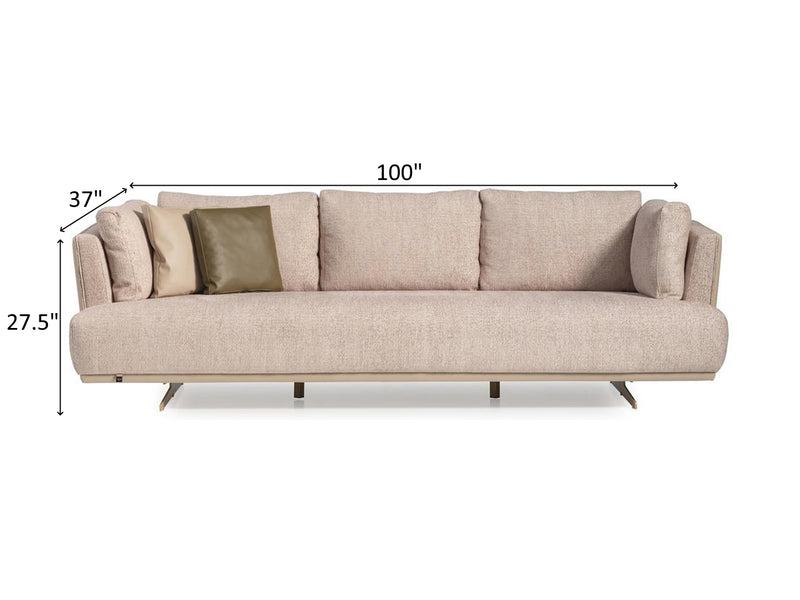 Lima 100" Wide 4 Seater Sofa