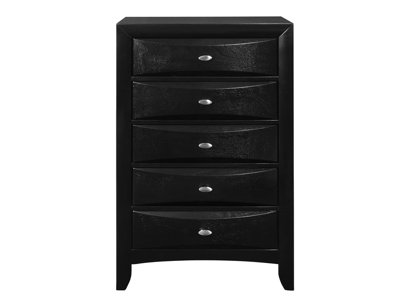 Linda Glo 31.5" Wide 5 Drawer Chest