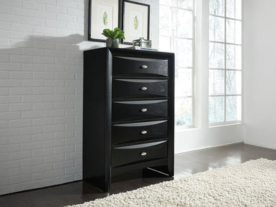 Linda Glo 31.5" Wide 5 Drawer Chest