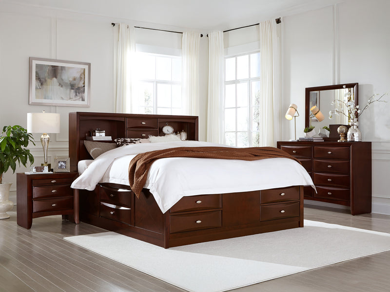 Linda Glo Platform Bed
