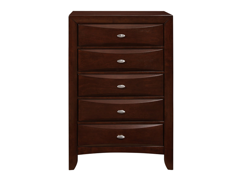 Linda Glo 31.5" Wide 5 Drawer Chest