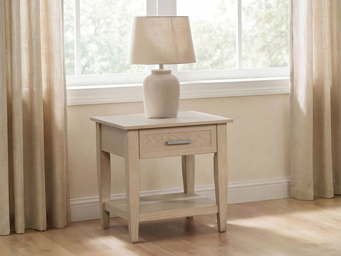 Lindenton 24.5" Tall 1 Drawer Side Table