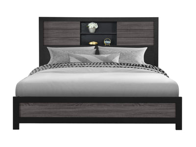 Lisbon Bookcase Platform Bed