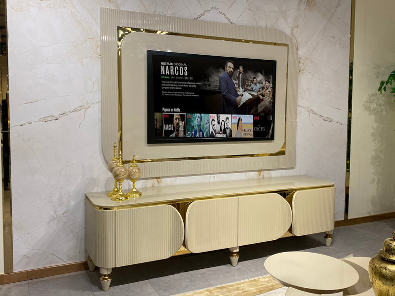 Lizbon Kanss 88.5" Wide TV Stand