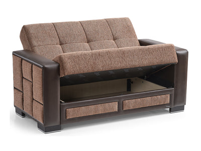 Loft 65" Wide Convertible Loveseat