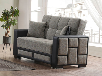 Loft 65" Wide Convertible Loveseat