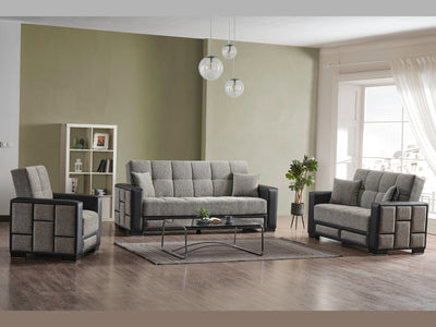 Loft 65" Wide Convertible Loveseat