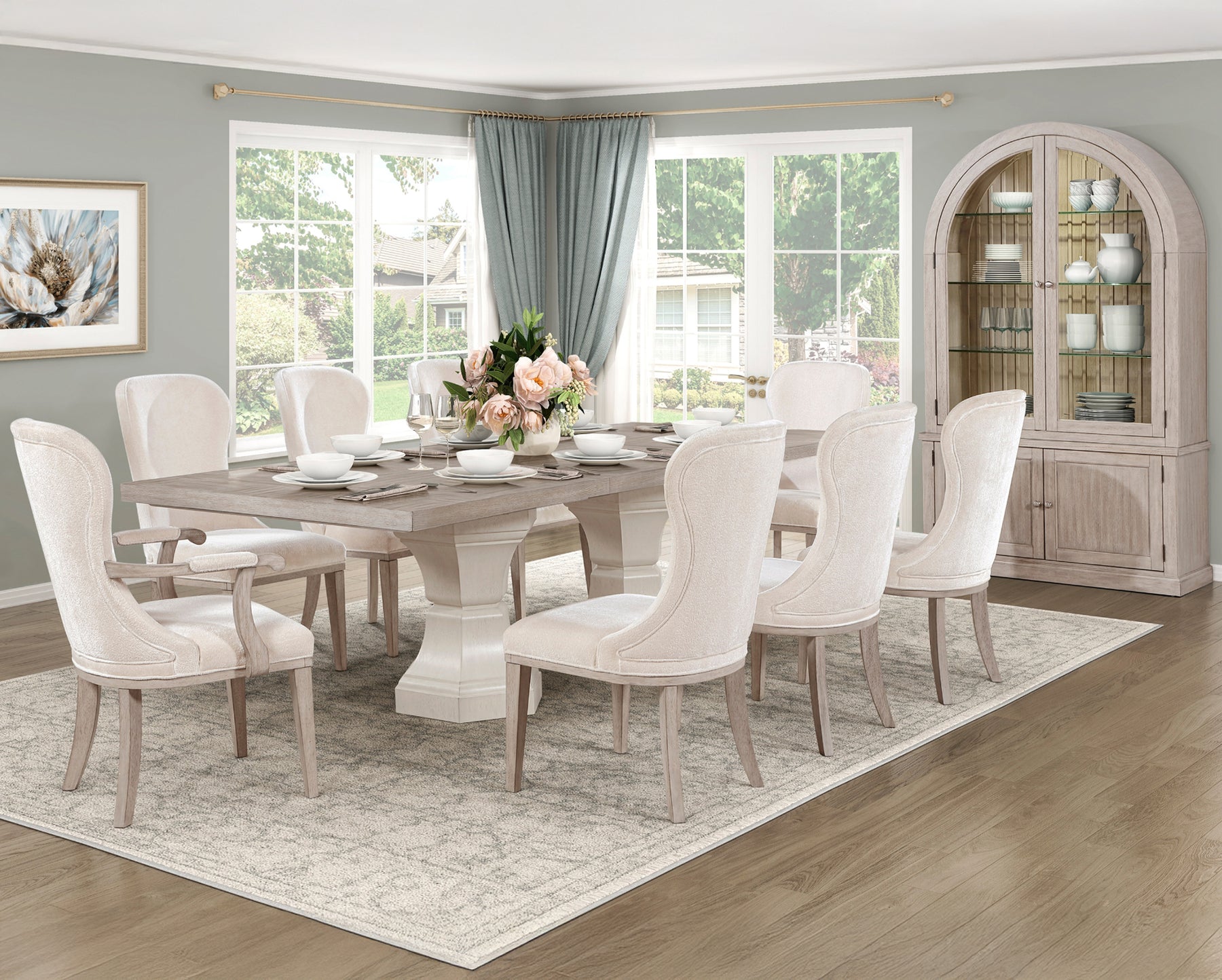Lofton 6018 47.5" Wide Dining Cabinet – Istanbul Furniture - Home of ...