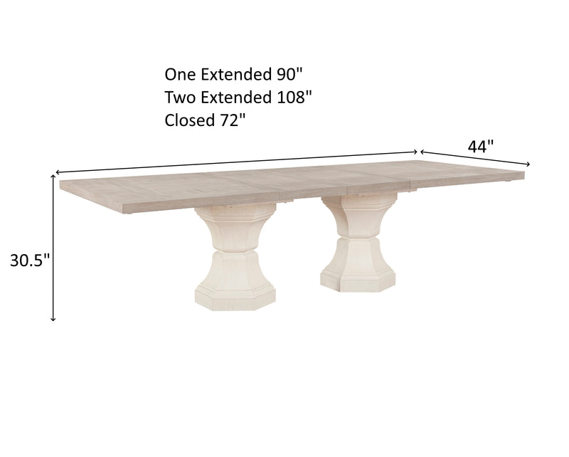 Lofton 6018 6-8-10 Person Dining Room Set