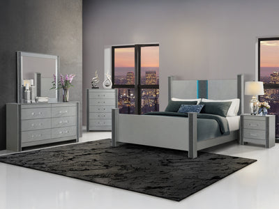 Logan Glo 36" Wide 6 Drawer Chest