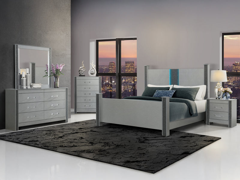 Logan Glo 36" Wide 6 Drawer Chest