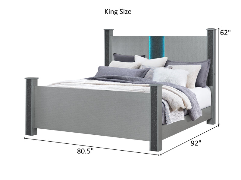 Logan Glo Platform Bed