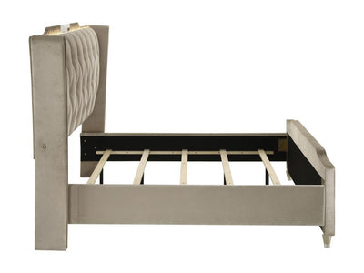 Lorient LED Upholstered Platform Bed