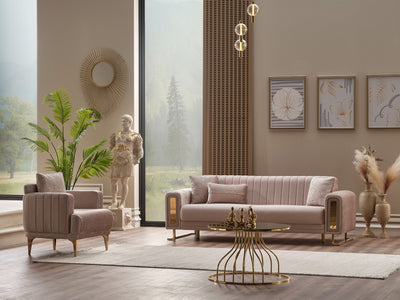 Lotus Sergi Living Room Set