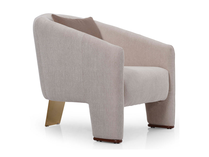 Luccas Gold 31" Wide Armchair
