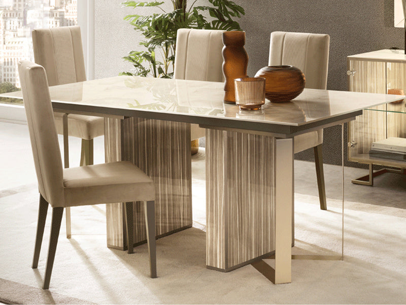 Luce 79" / 98" / 118" Wide Extendable Dining Table