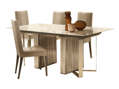 Luce 79" / 98" / 118" Wide Extendable Dining Table