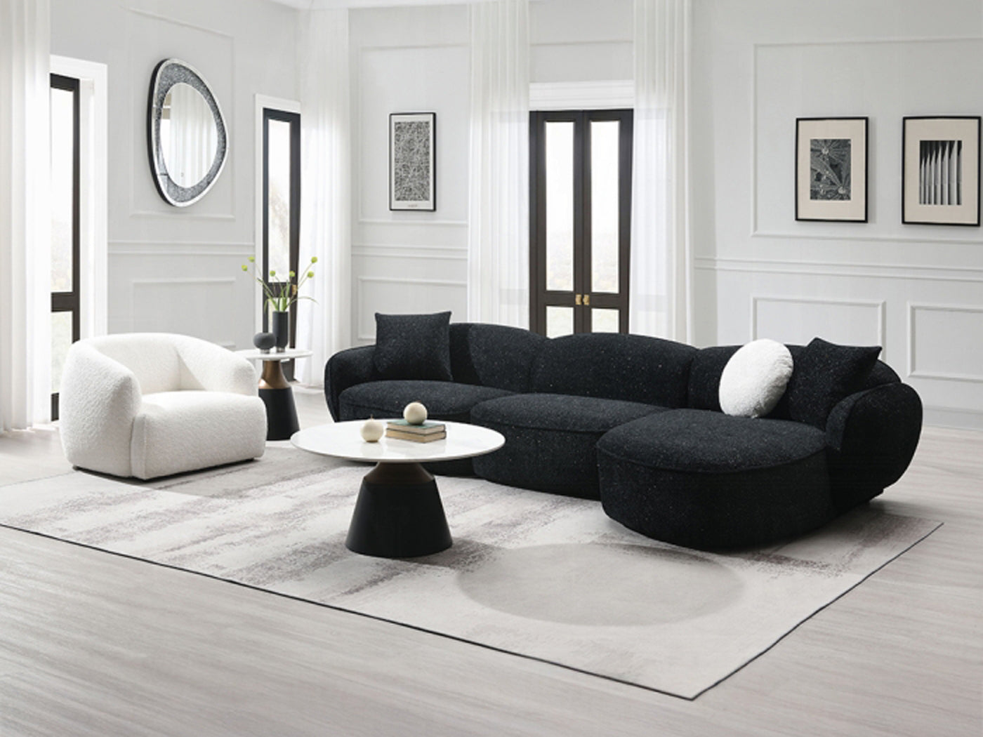 Lucifer Sectional Living Room Set – Istanbul Furniture - Home of Unique ...