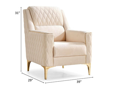 Luna Gala 39" Wide Armchair