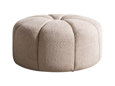 Lune 124" / 124" Wide Boucle Fabric Extendable Sectional