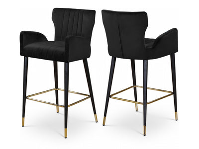 Luxe Velvet Bar Stool (Set of 2)