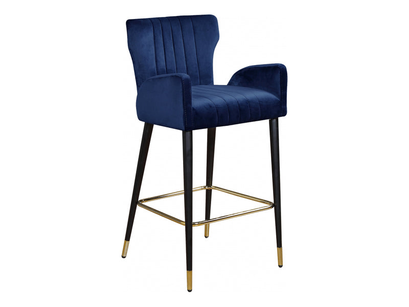 Luxe Velvet Bar Stool (Set of 2)