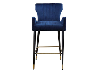 Luxe Velvet Bar Stool (Set of 2)