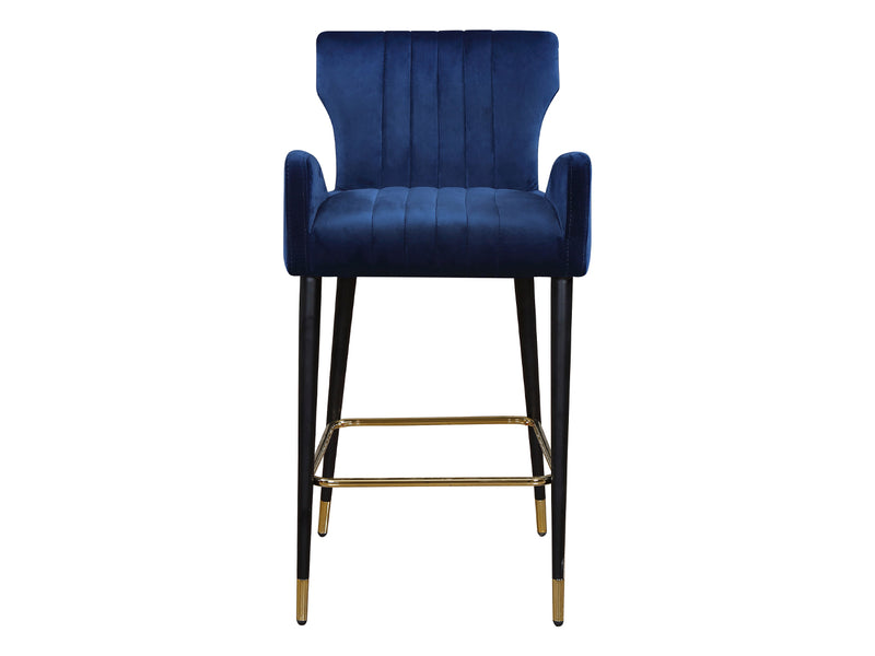 Luxe Velvet Bar Stool (Set of 2)