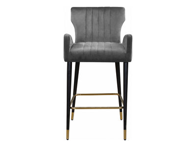 Luxe Velvet Bar Stool (Set of 2)