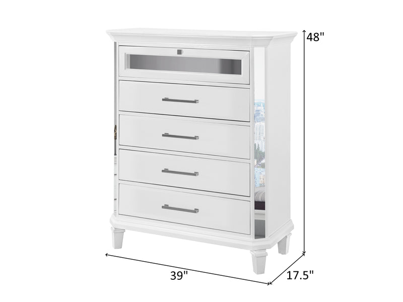 Marco 39" Wide 5 Drawer Chest