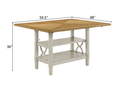 Maribelle 5910 4-6 Person Counter Height Dining Room Set