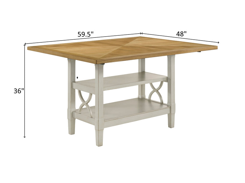 Maribelle 5910 4-6 Person Counter Height Dining Room Set