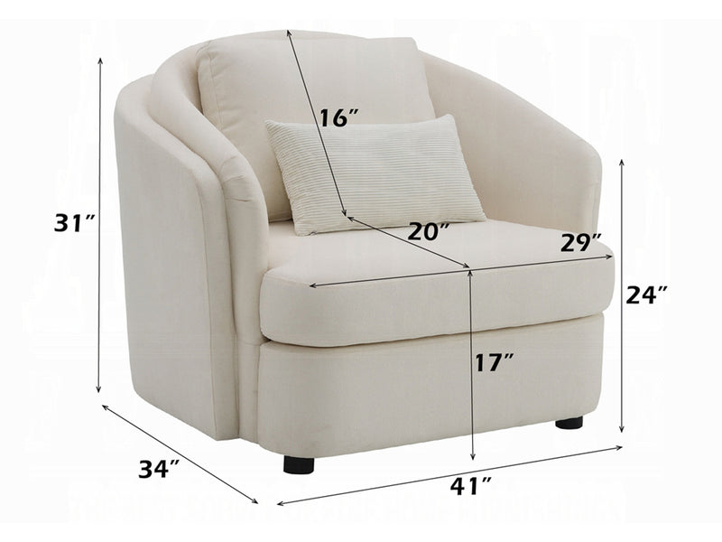 Mariko 41" Wide Armchair