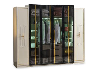 Marsel 98" Wide Wardrobe