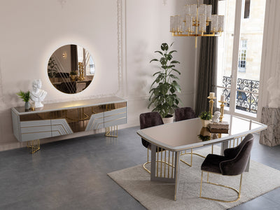 Maserati 79" Wide Dining Table