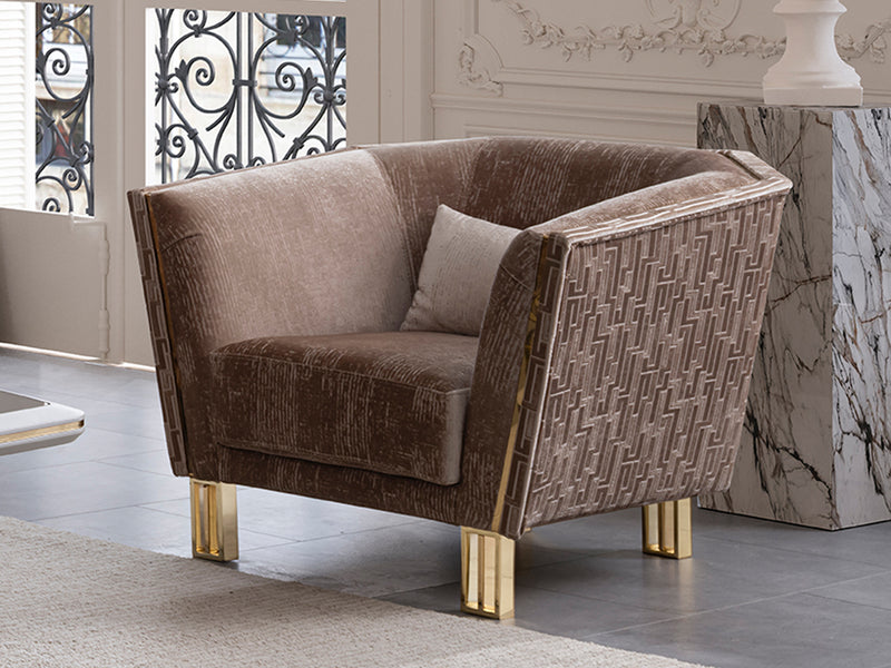 Maserati 49" Wide Armchair