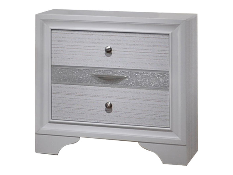 Matrix 26" Tall 3 Drawer Nightstand