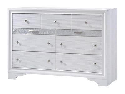 Matrix 63" Wide 9 Drawer Dresser With Mirror