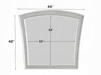 Maverick 59" Wide 2 Door 3 Drawer Buffet With Mirror