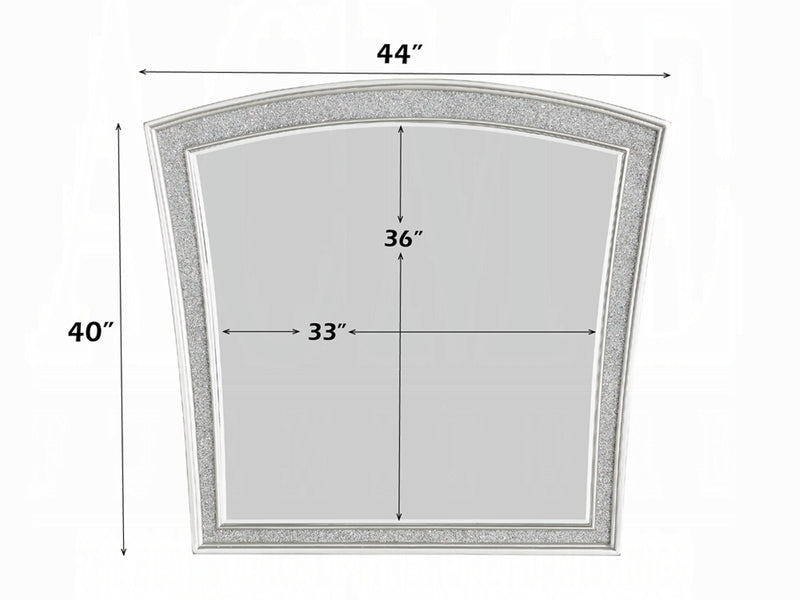 Maverick 59" Wide 2 Door 3 Drawer Buffet With Mirror